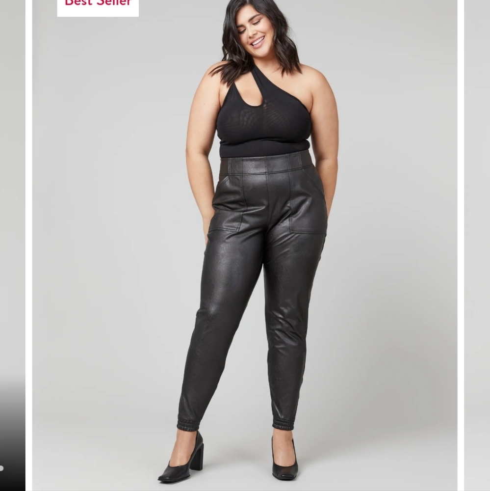 Spanx Leather Like Jogger